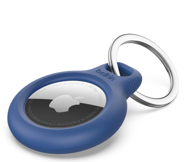 BELKIN Secure AirTag Holder Keyring - Blue F8W973BTBLU - 718780 - zdjęcie